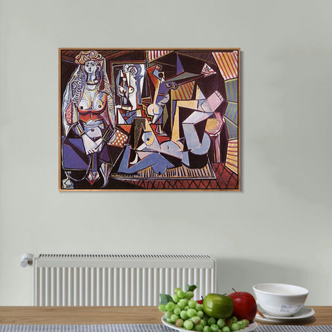 INVIN ART Framed Canvas Giclee Print Art picasso (2) by Pablo Picasso Wall Art Living Room Home Office Decorations