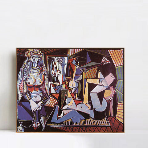 INVIN ART Framed Canvas Giclee Print Art picasso (2) by Pablo Picasso Wall Art Living Room Home Office Decorations