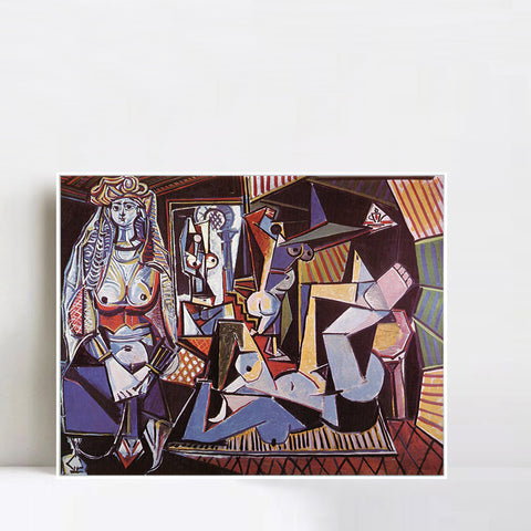 INVIN ART Framed Canvas Giclee Print Art picasso (2) by Pablo Picasso Wall Art Living Room Home Office Decorations