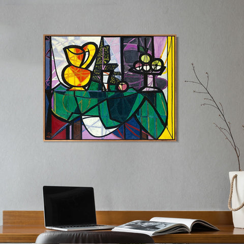 INVIN ART Framed Canvas Giclee Print Art picasso (3) by Pablo Picasso Wall Art Living Room Home Office Decorations