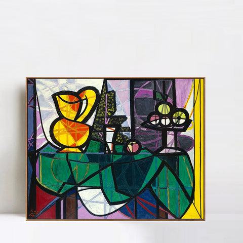 INVIN ART Framed Canvas Giclee Print Art picasso (3) by Pablo Picasso Wall Art Living Room Home Office Decorations