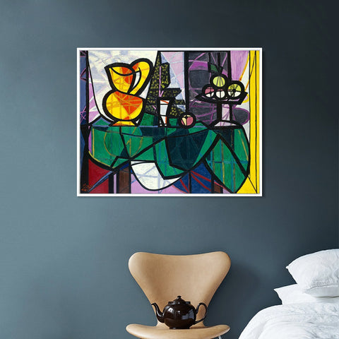 INVIN ART Framed Canvas Giclee Print Art picasso (3) by Pablo Picasso Wall Art Living Room Home Office Decorations