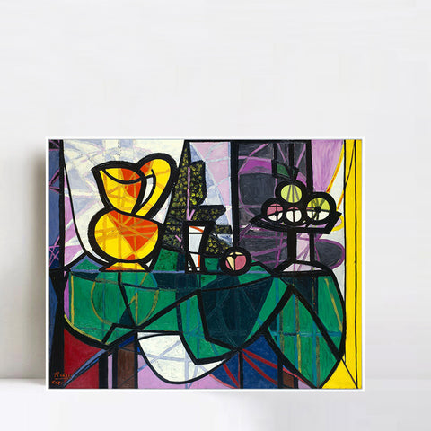 INVIN ART Framed Canvas Giclee Print Art picasso (3) by Pablo Picasso Wall Art Living Room Home Office Decorations