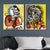 Combo Painting 2 Pieces by Pablo Picasso INVIN ART Framed Canvas Giclee Print Art Wall Art Series #44