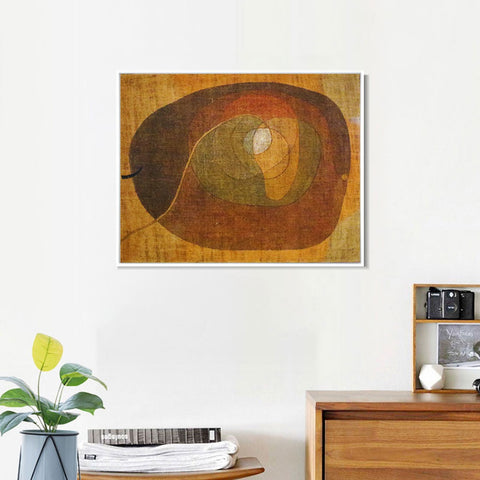 INVIN ART Framed Canvas Giclee Print The Fruit 1932 by Paul Klee Wall Art Living Room Home Office Decorations