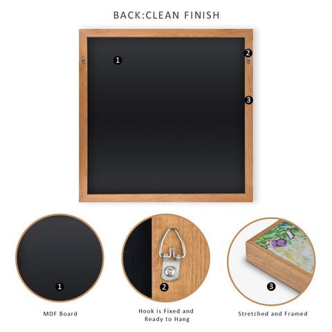 INVIN ART Framed Canvas Giclee Print Art 1916,Still life with Door,Guitar and Bottles by Pablo Picasso Wall Art Living Room Home Office Decorations