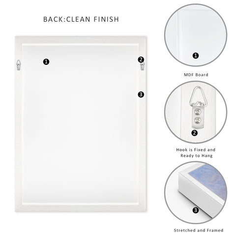 INVIN ART Framed Canvas Giclee Print Art 1963 Femme au miroir by Pablo Picasso Wall Art Living Room Home Office Decorations