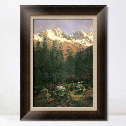 INVIN ART Framed Canvas Art Giclee Print Series#017 by Albert Bierstadt Wall Art Living Room Home Office Decorations