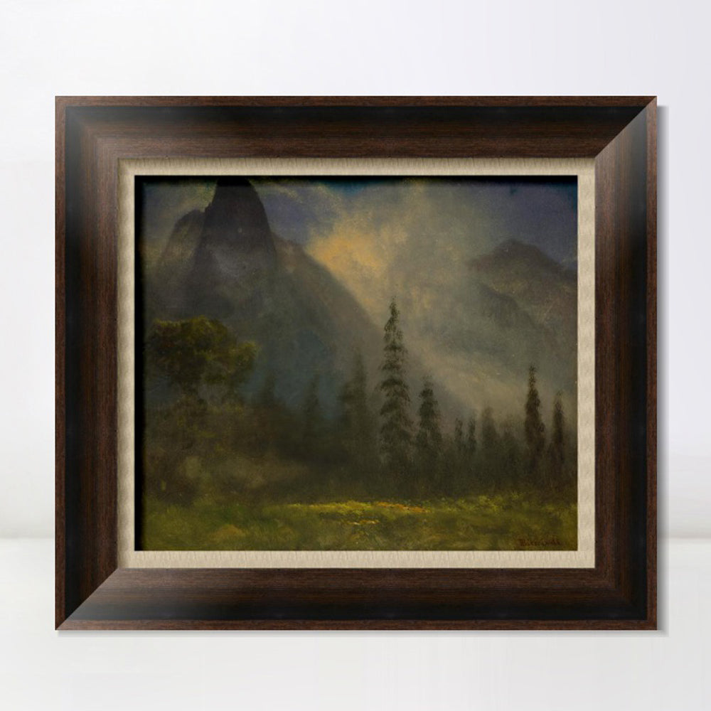 INVIN ART Framed Canvas Art Giclee Print life in the countryside by Albert Bierstadt Wall Art