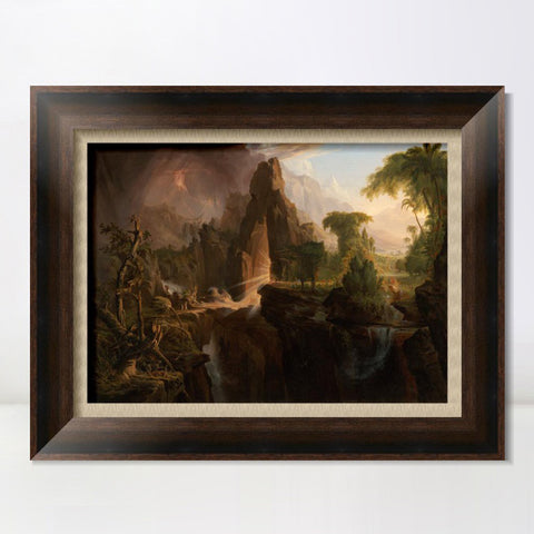 INVIN ART Framed Canvas Art Giclee Print Series#50 by Albert Bierstadt Wall Art Living Room Home Office Decorations