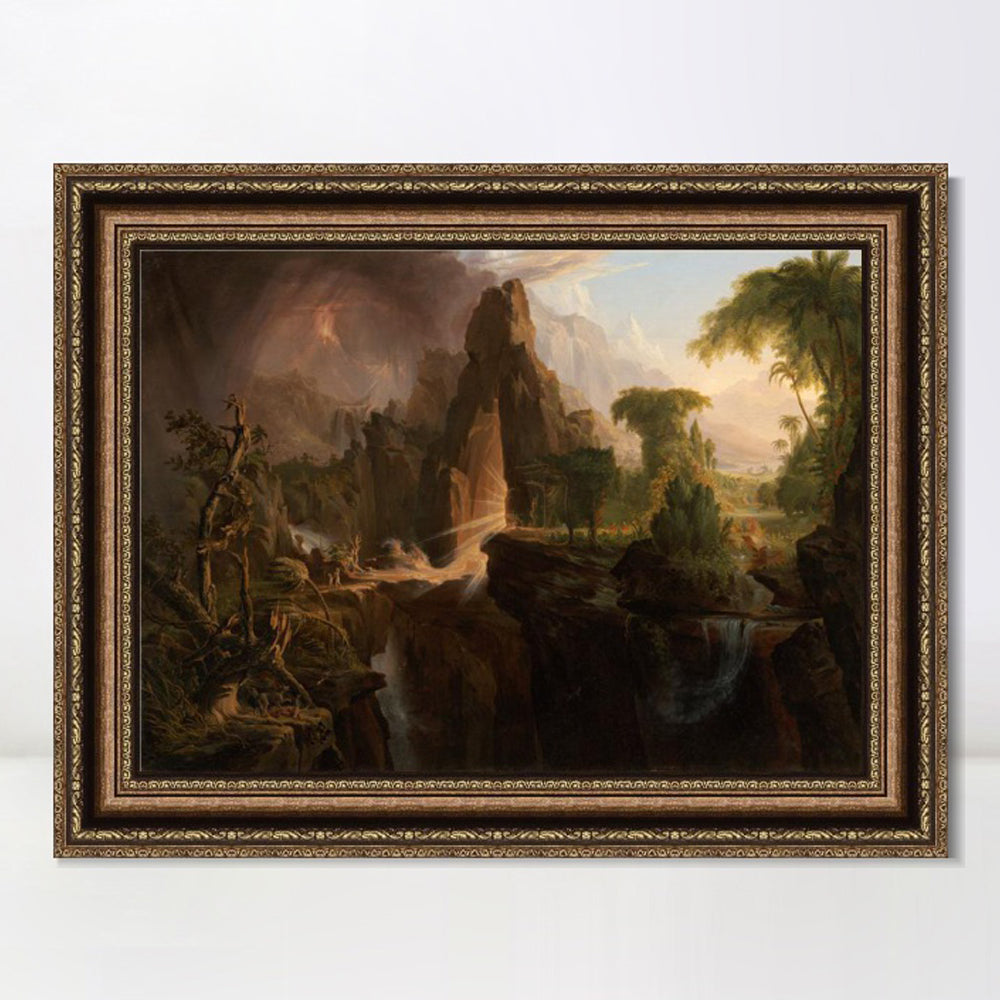 INVIN ART Framed Canvas Art Giclee Print Series#50 by Albert Bierstadt Wall Art
