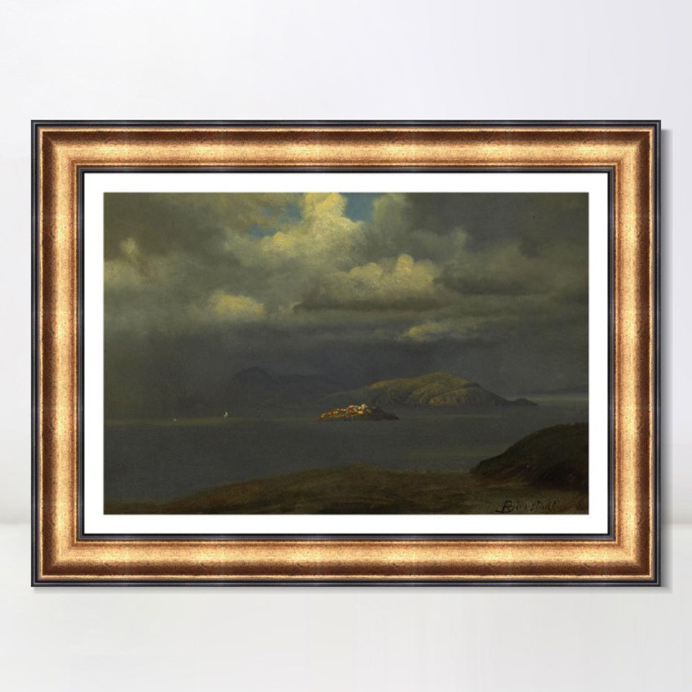 INVIN ART Framed Canvas Art Giclee Print Series#53 by Albert Bierstadt Wall Art