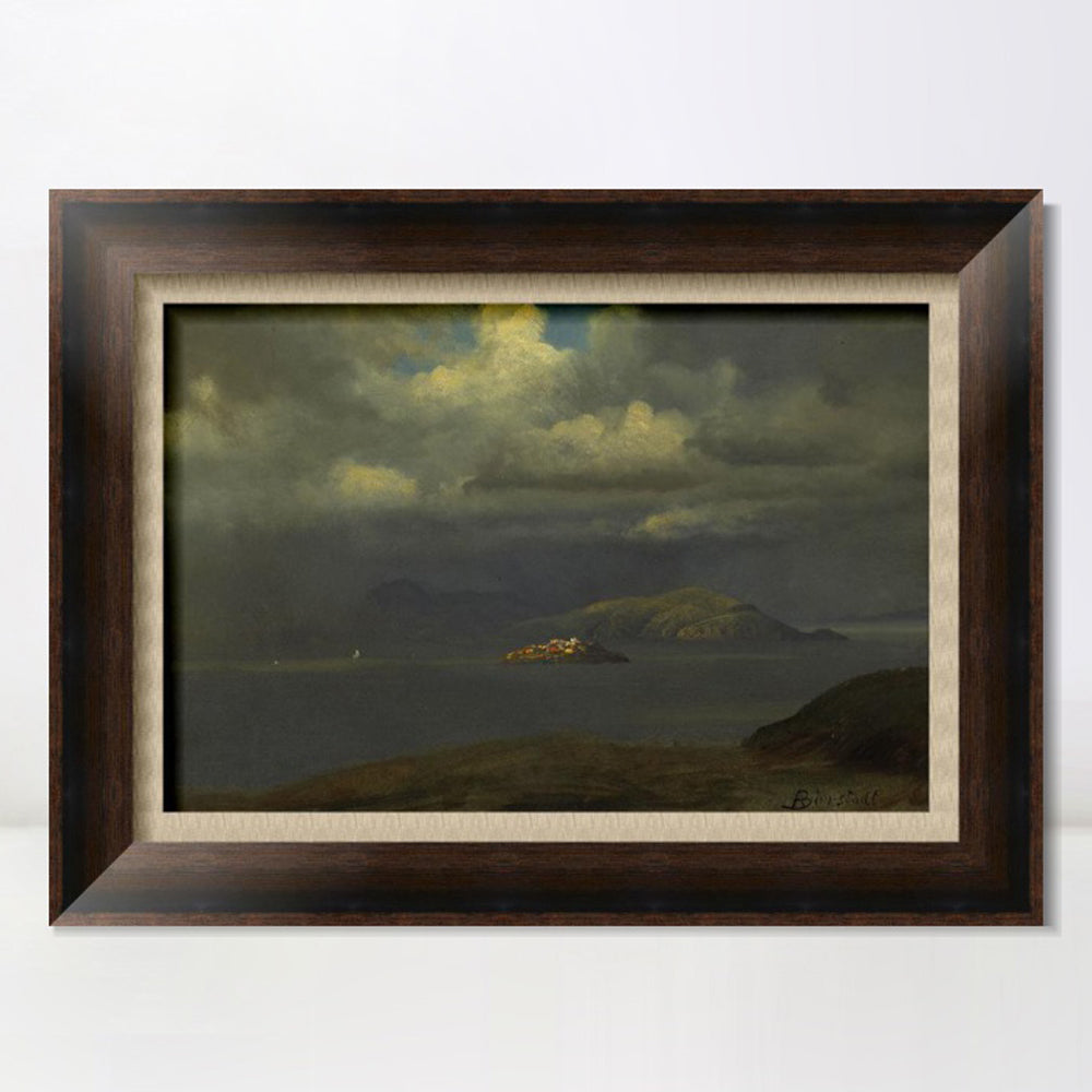 INVIN ART Framed Canvas Art Giclee Print Series#53 by Albert Bierstadt Wall Art