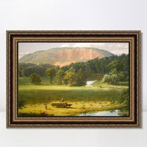 INVIN ART Framed Canvas Art Giclee Print Series#78 by Albert Bierstadt Wall Art Living Room Home Office Decorations
