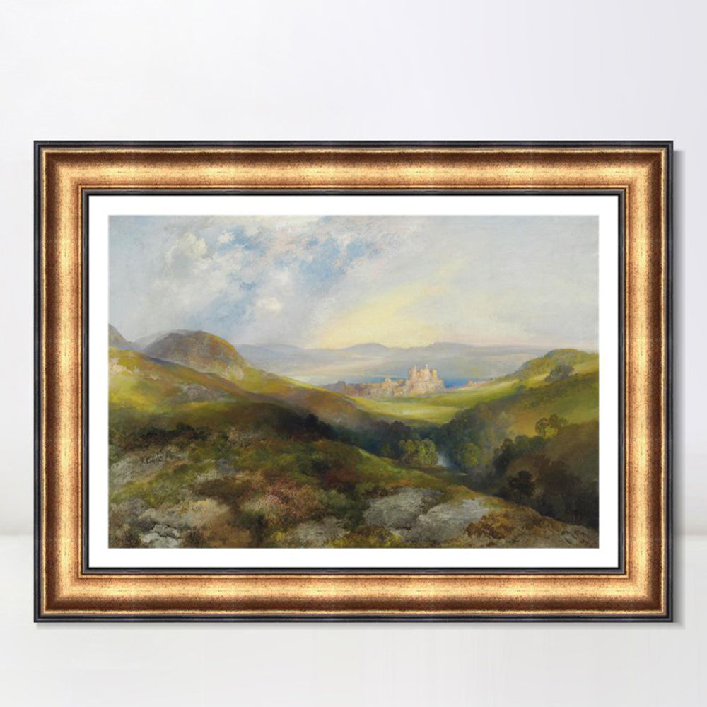 INVIN ART Framed Canvas Art Giclee Print Series#82 Landscape by Albert Bierstadt Wall Art