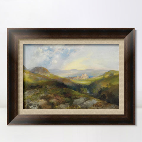 INVIN ART Framed Canvas Art Giclee Print Series#82 Landscape by Albert Bierstadt Wall Art Living Room Home Office Decorations
