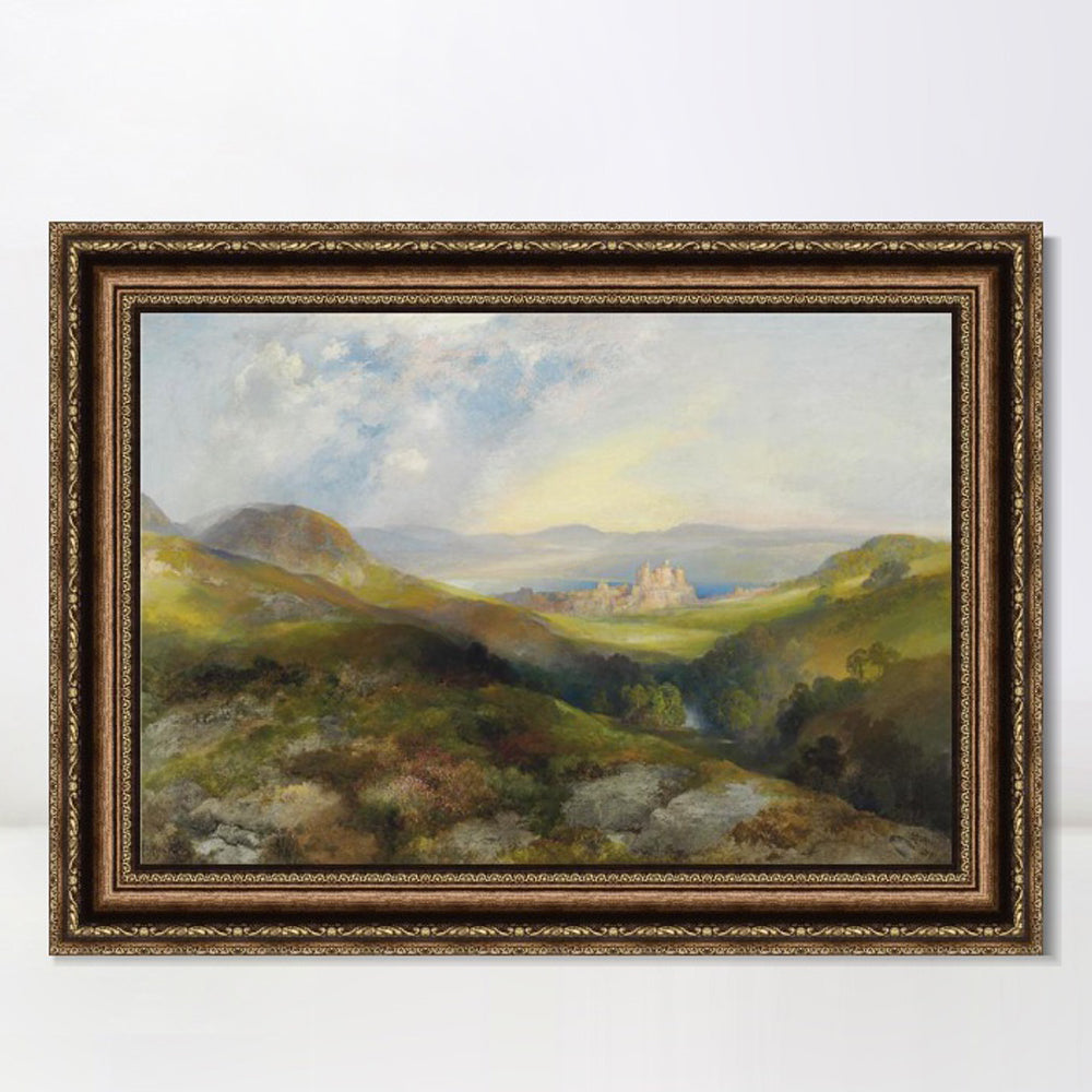 INVIN ART Framed Canvas Art Giclee Print Series#82 Landscape by Albert Bierstadt Wall Art