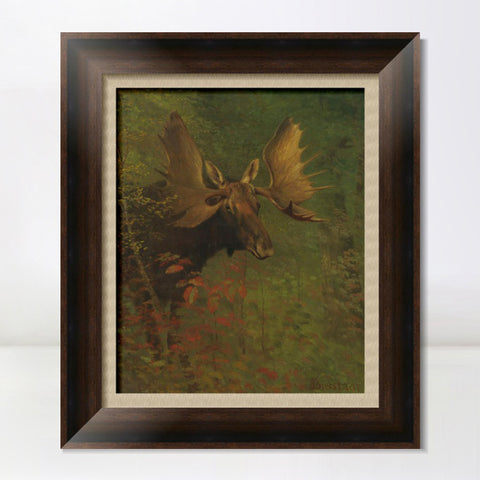 INVIN ART Framed Canvas Art Giclee Print Series#93 by Albert Bierstadt Wall Art Living Room Home Office Decorations