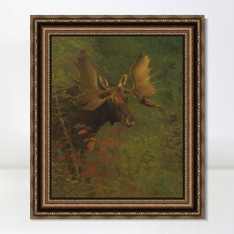 INVIN ART Framed Canvas Art Giclee Print Series#93 by Albert Bierstadt Wall Art Living Room Home Office Decorations