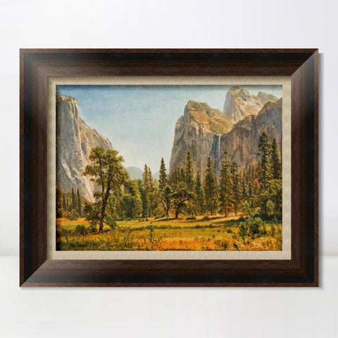 INVIN ART Framed Canvas Art Giclee Print Antumn Scenery by Albert Bierstadt Wall Art Living Room Home Office Decorations