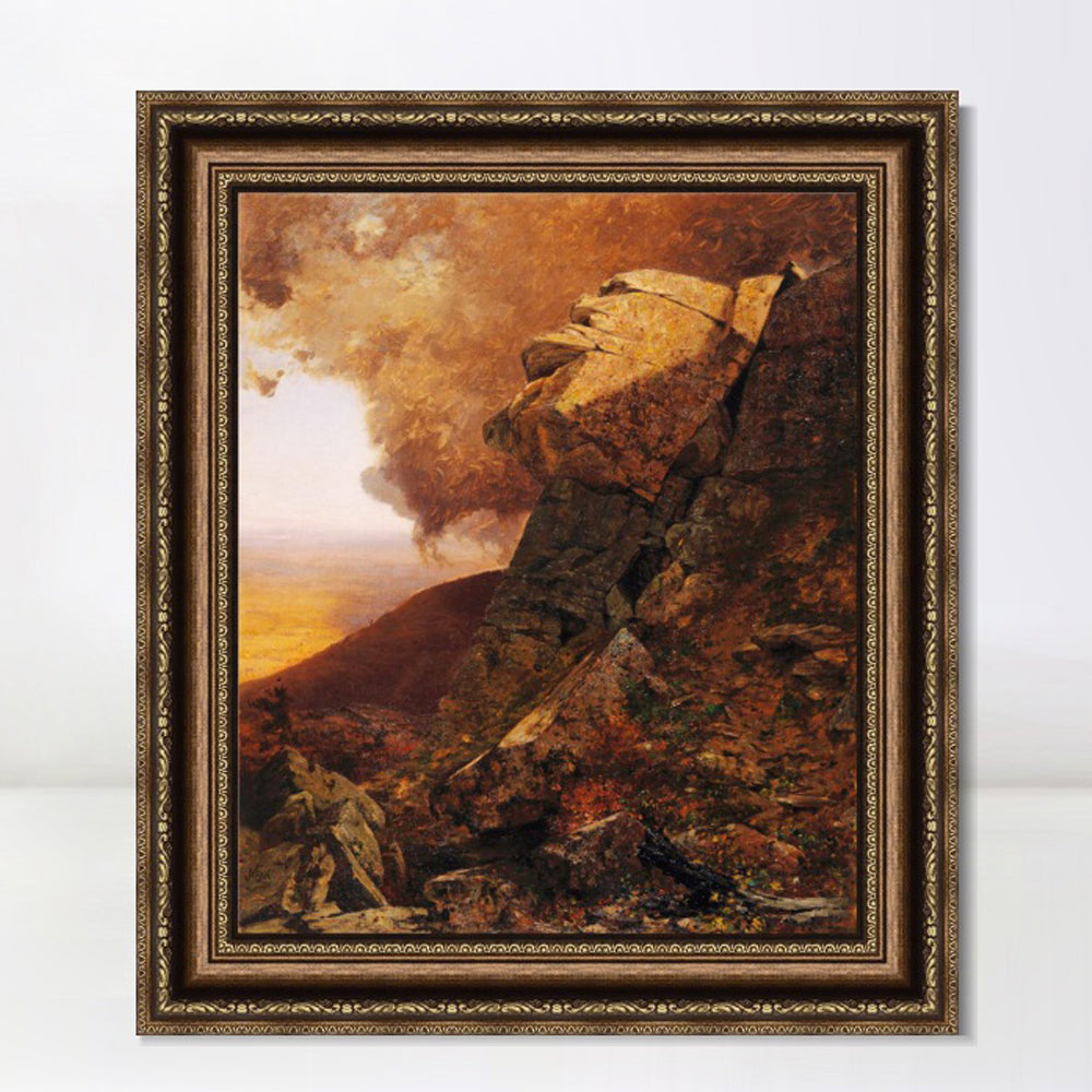 INVIN ART Framed Canvas Art Giclee Print Series#148 by Albert Bierstadt Wall Art