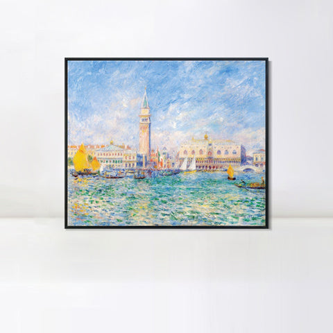 INVIN ART Framed Canvas Series#065 by Pierre Auguste Renoir Wall Art Living Room Home Office Decorations