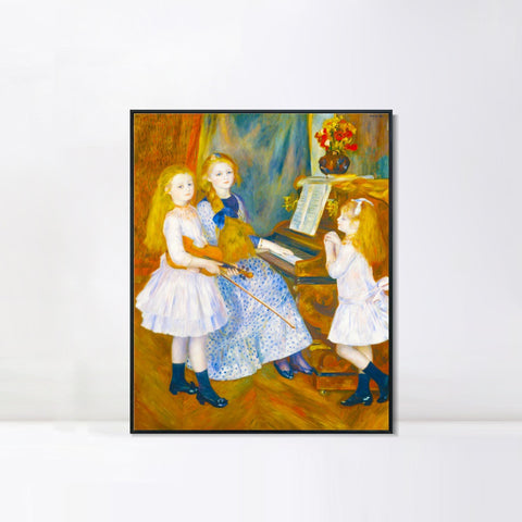 INVIN ART Framed Canvas Series#076 by Pierre Auguste Renoir Wall Art Living Room Home Office Decorations