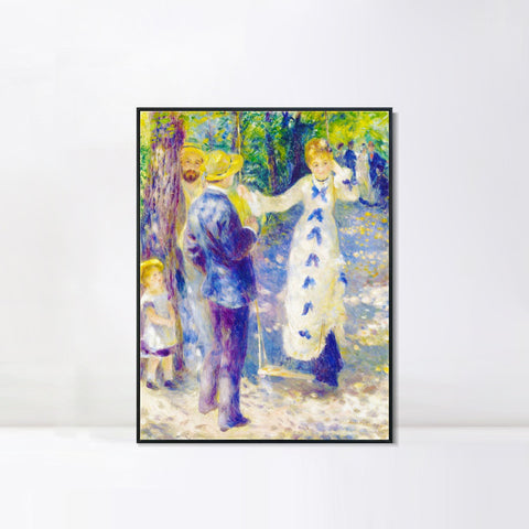 INVIN ART Framed Canvas Series#078 by Pierre Auguste Renoir Wall Art Living Room Home Office Decorations