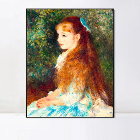 INVIN ART Framed Canvas Series#189 by Pierre Auguste Renoir Wall Art Living Room Home Office Decorations