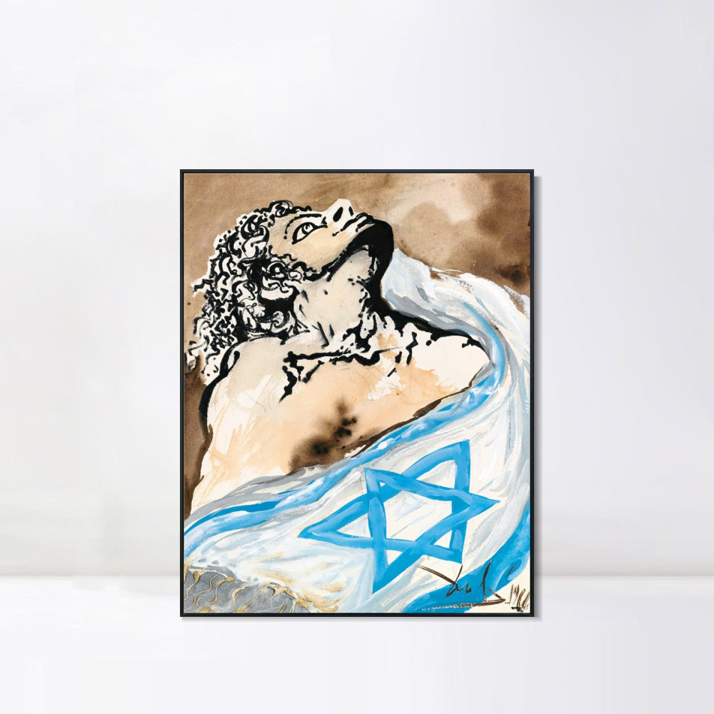 INVIN ART Framed Canvas Series#119 by Salvador Dal Wall Art Living Room Home Office Decorations