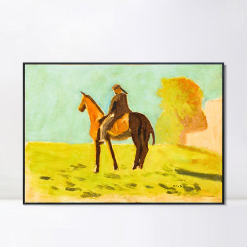 INVIN ART Framed Canvas Series#029 by Odilon Redon Wall Art Living Room Home Office Decorations