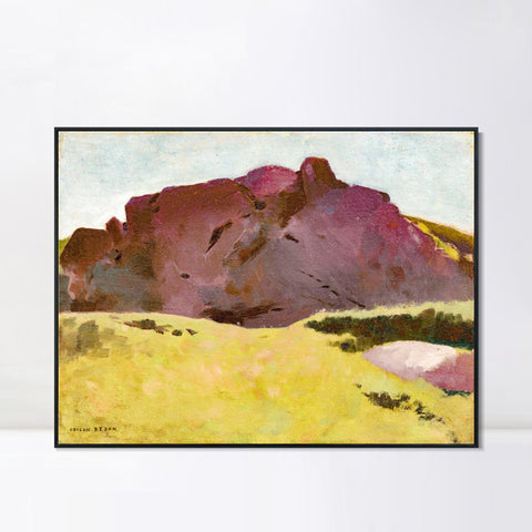 INVIN ART Framed Canvas Series#048 by Odilon Redon Wall Art Living Room Home Office Decorations