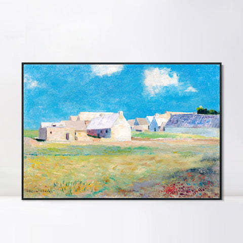 INVIN ART Framed Canvas Series#055 by Odilon Redon Wall Art Living Room Home Office Decorations