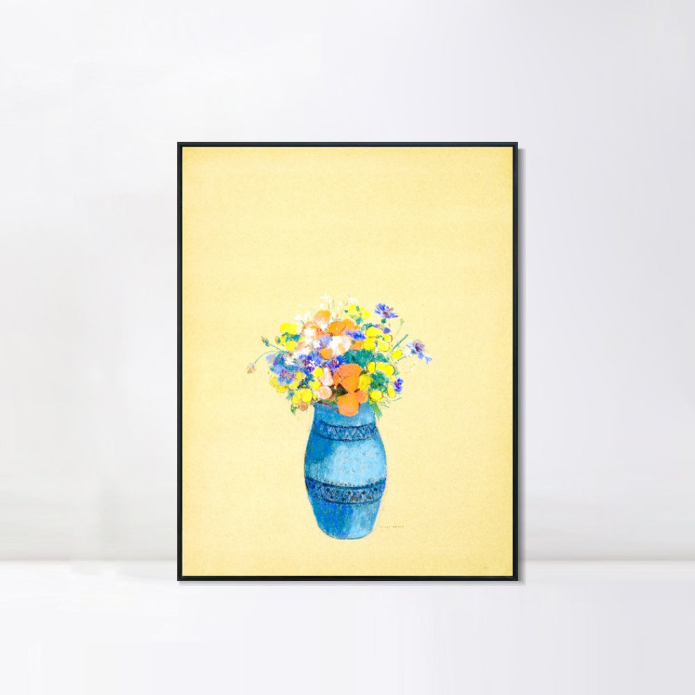 INVIN ART Framed Canvas Series#081 by Odilon Redon Wall Art Living Room Home Office Decorations