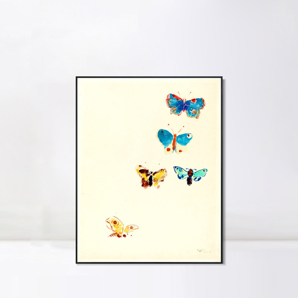 INVIN ART Framed Canvas Series#110 by Odilon Redon Wall Art Living Room Home Office Decorations