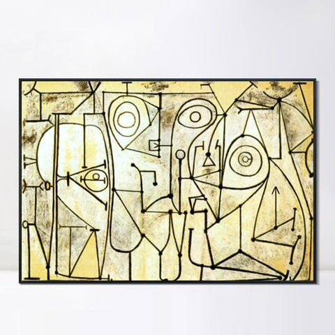 INVIN ART Framed Canvas Giclee Print Art 1948 La cuisine 1 by Pablo Picasso Wall Art Living Room Home Office Decorations