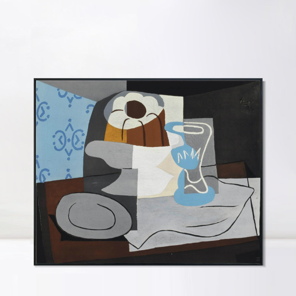 INVIN ART Framed Canvas Giclee Print Art Series#398 by Pablo Picasso Wall Art