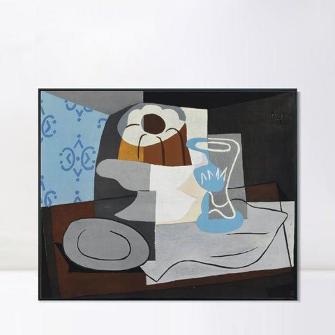 INVIN ART Framed Canvas Giclee Print Art Series#398 by Pablo Picasso Wall Art Living Room Home Office Decorations