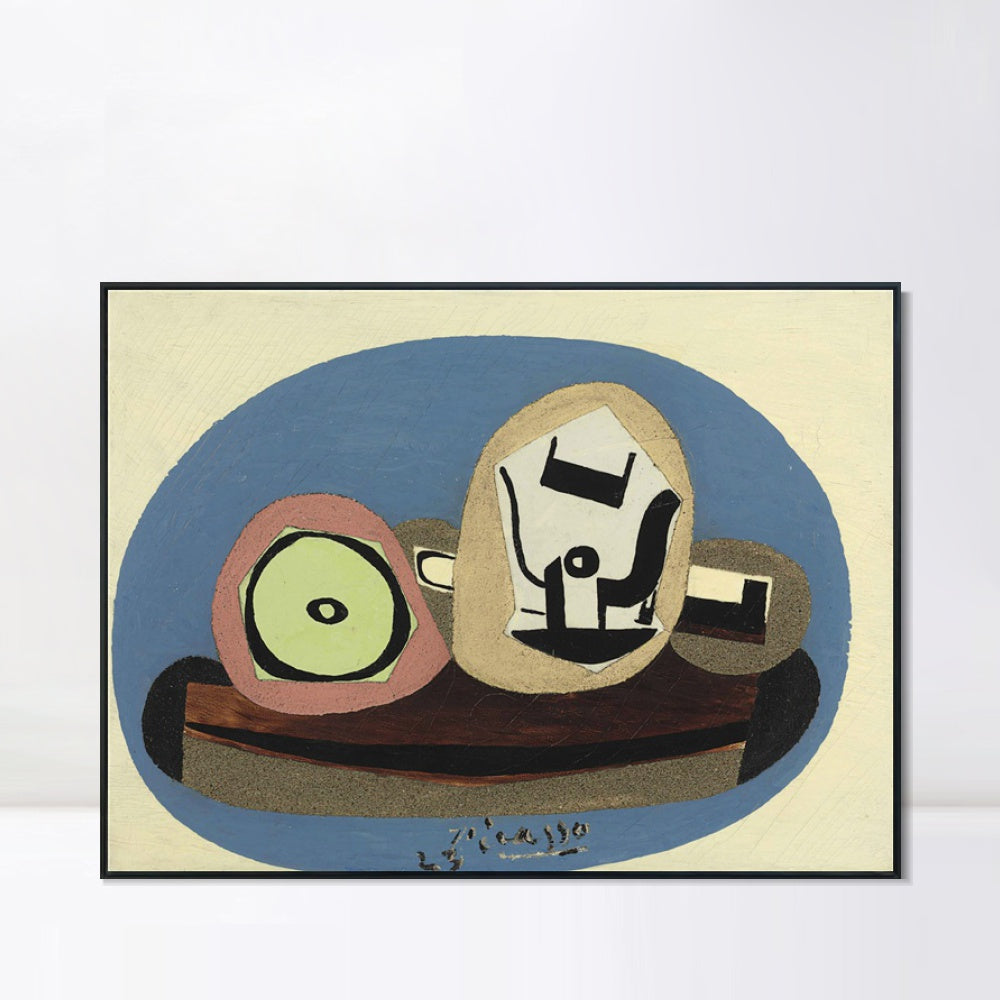 INVIN ART Framed Canvas Giclee Print Art Series#422 by Pablo Picasso Wall Art