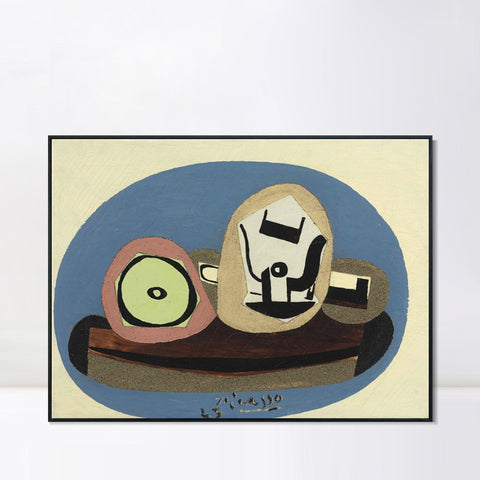 INVIN ART Framed Canvas Giclee Print Art Series#422 by Pablo Picasso Wall Art Living Room Home Office Decorations