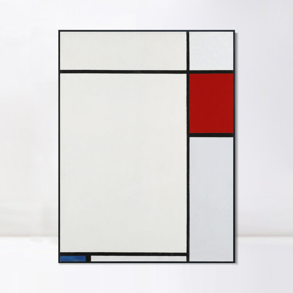 INVIN ART Framed Canvas Series#039 by Piet Cornelies Mondrian Wall Art Living Room Home Office Decorations