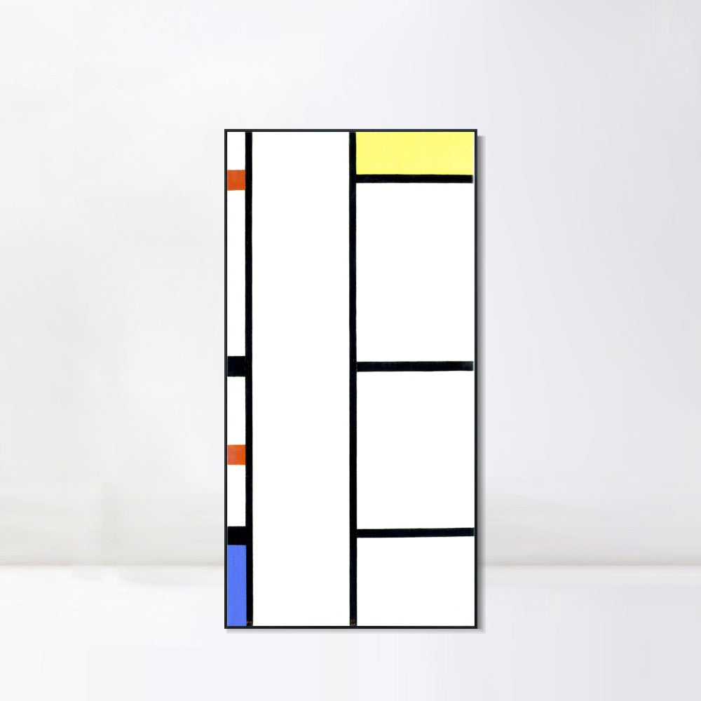 INVIN ART Framed Canvas Series#058 by Piet Cornelies Mondrian Wall Art Living Room Home Office Decorations