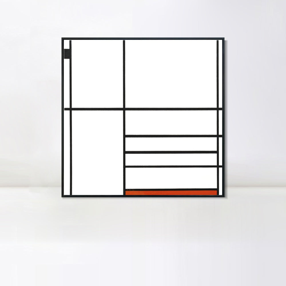 INVIN ART Framed Canvas Series#080 by Piet Cornelies Mondrian Wall Art Living Room Home Office Decorations