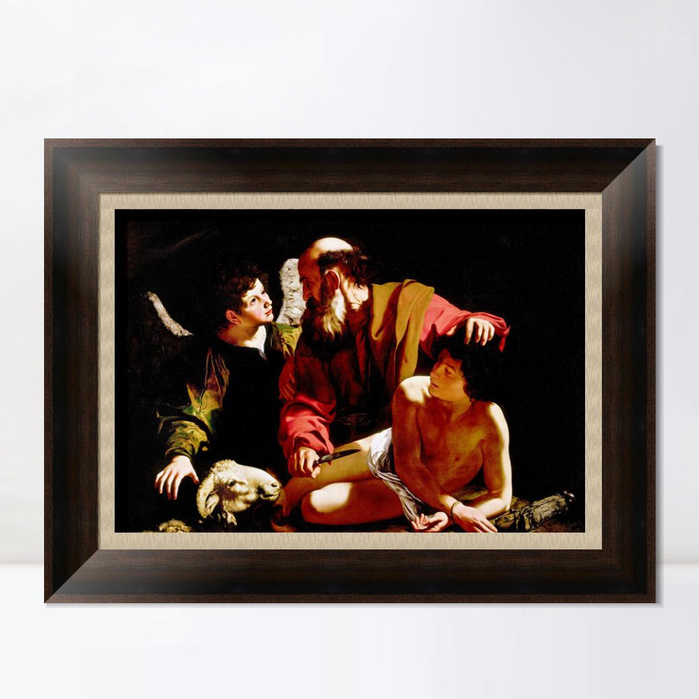 INVIN ART Framed Canvas Art Giclee Print Series#012 by Michelangelo Merisi da Caravaggio Wall Art