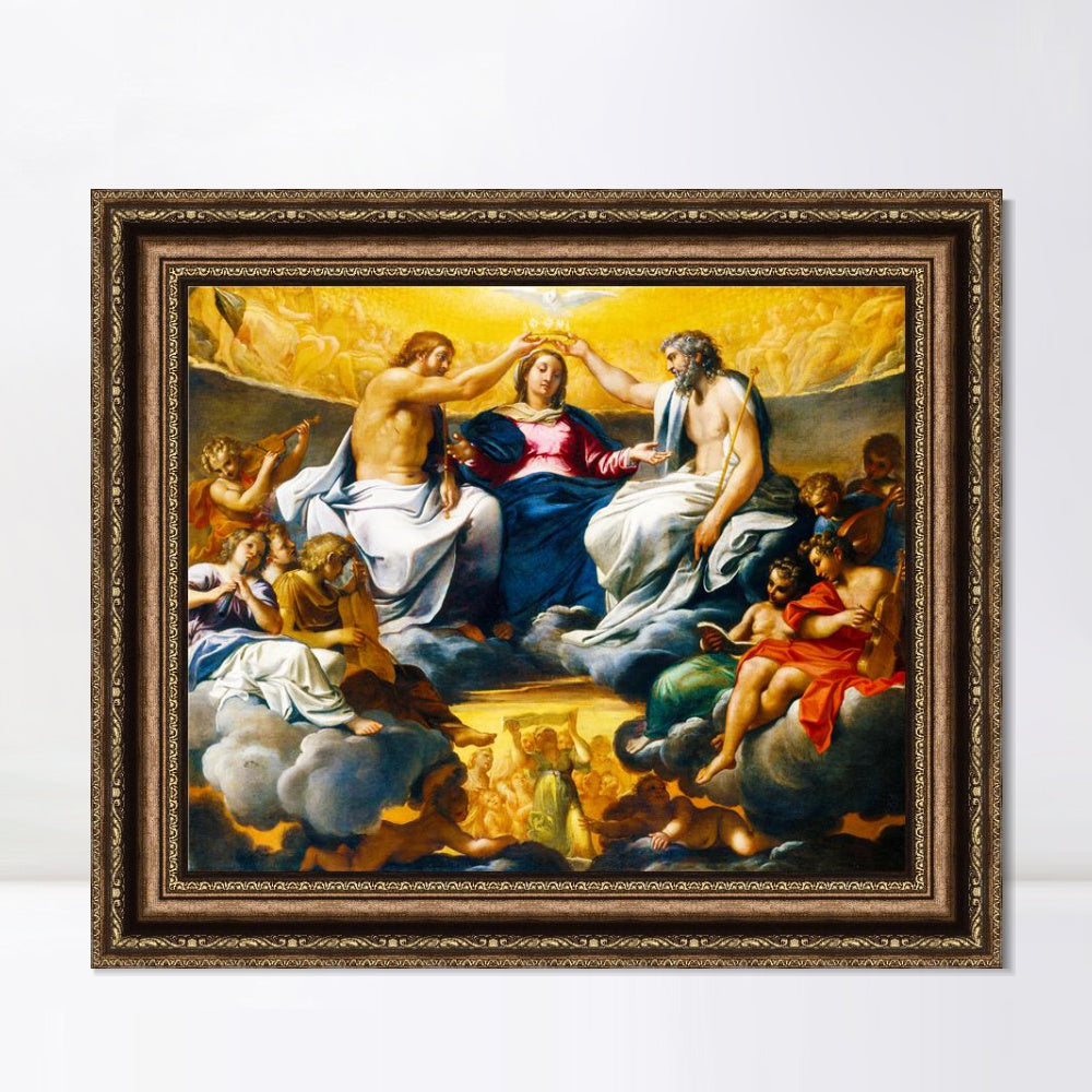 INVIN ART Framed Canvas Art Giclee Print Series#019 by Michelangelo Merisi da Caravaggio Wall Art