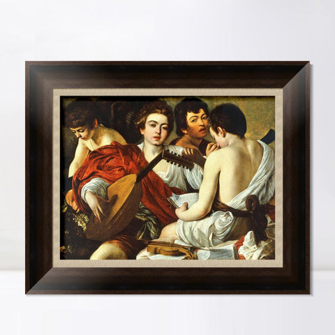 INVIN ART Framed Canvas Art Giclee Print Series#022 by Michelangelo Merisi da Caravaggio Wall Art Living Room Home Office Decorations