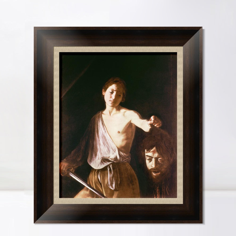 INVIN ART Framed Canvas Art Giclee Print Series#032 by Michelangelo Merisi da Caravaggio Wall Art