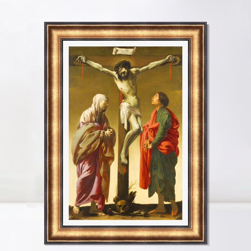INVIN ART Framed Canvas Art Giclee Print Series#053 by Michelangelo Merisi da Caravaggio Wall Art
