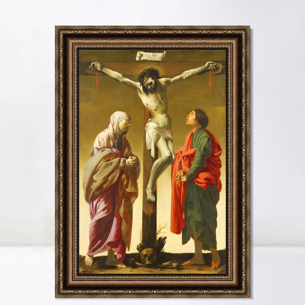 INVIN ART Framed Canvas Art Giclee Print Series#053 by Michelangelo Merisi da Caravaggio Wall Art