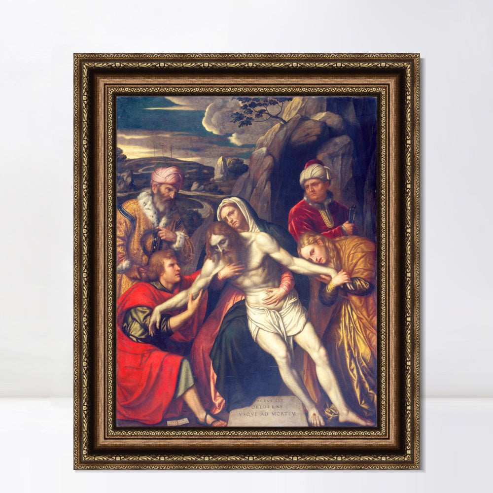 INVIN ART Framed Canvas Art Giclee Print Series#056 by a Lizard by Michelangelo Merisi da Caravaggio Wall Art